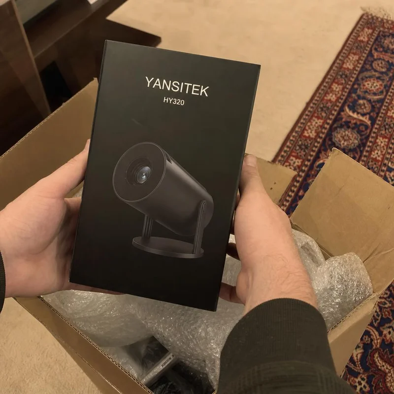 YANSITEK kutusunun paketten çıkarılma anı